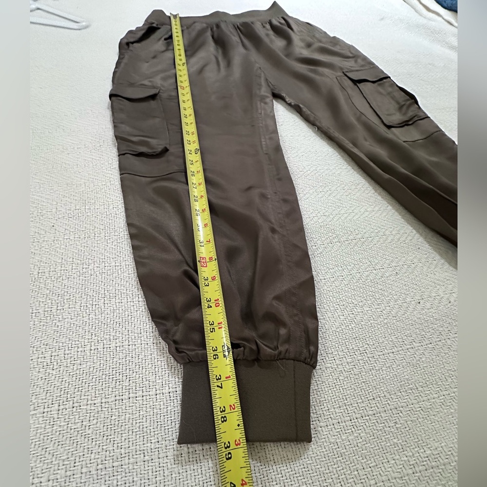 Anthropologie Cinq a Sept Tous Les Jours Giles Pants in Olive Green - Picture 9 of 13